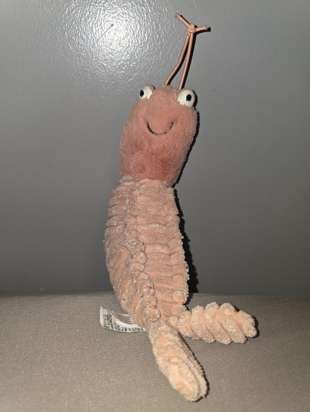 AUTHENTIC Jellycat SHELDON SHRIMP RARE HTF